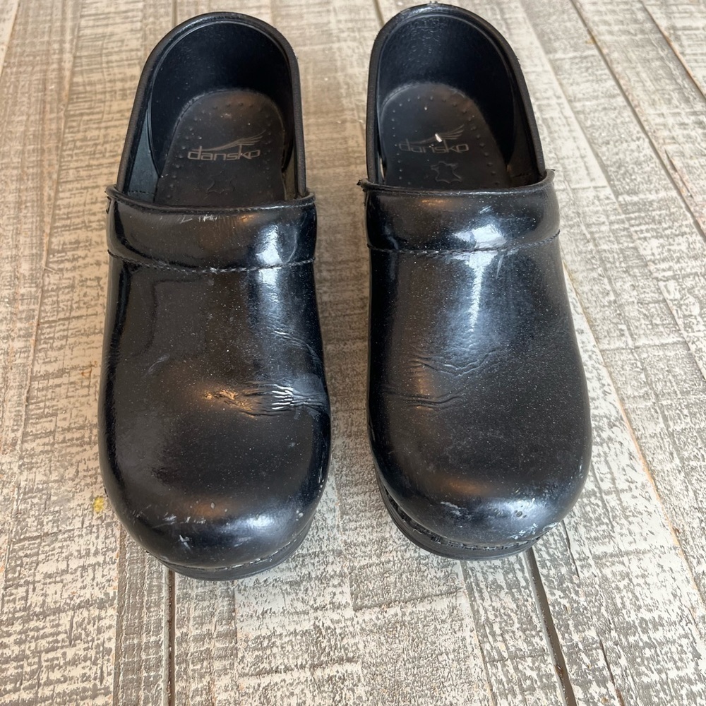 DANSKO Women’s Black Professional Clog size: 36
